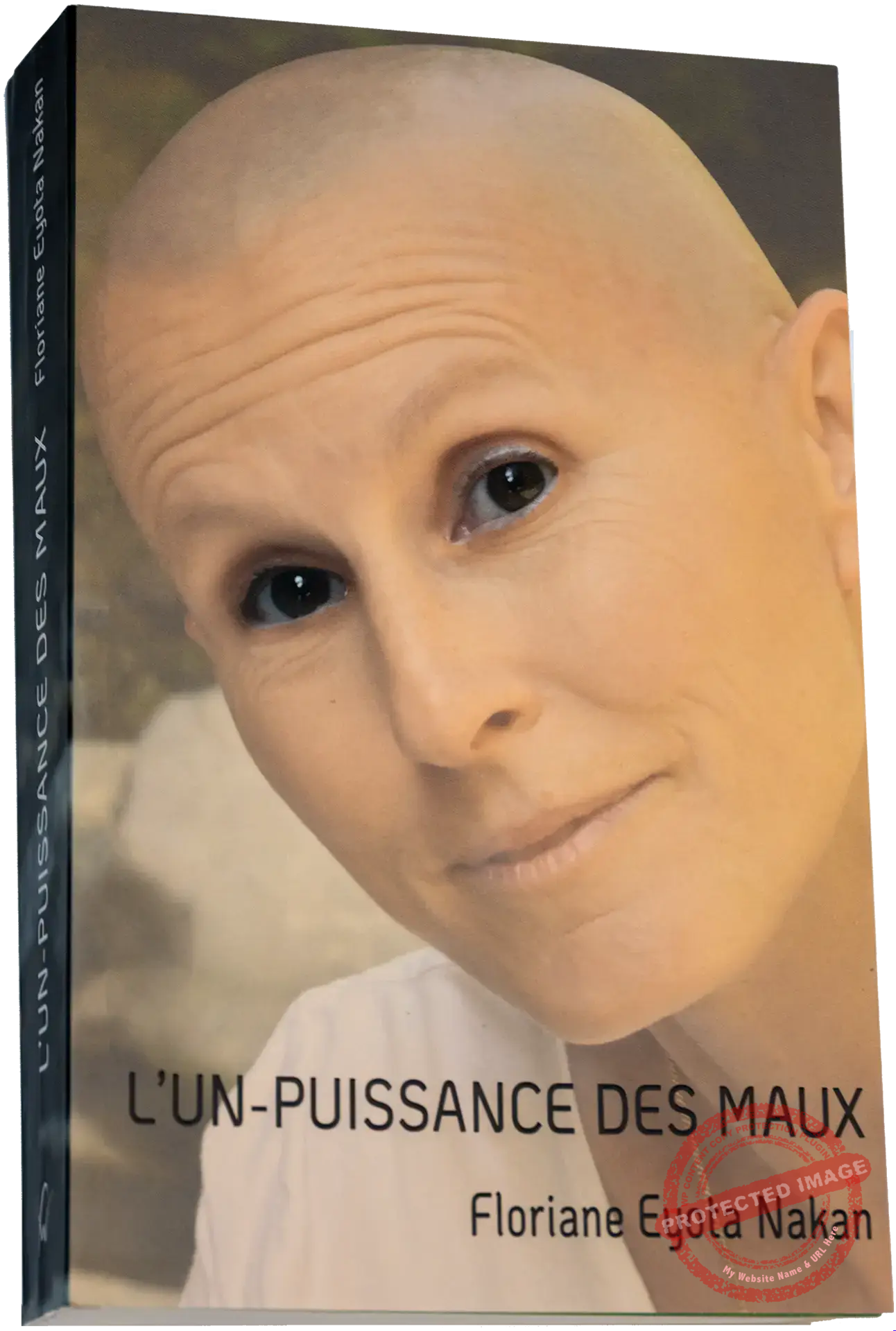 Couverture du livre l'UN-puissance des maux de l'autrice Floriane Eyota Nakan, un message de résilience pour gai-rire sa vie.